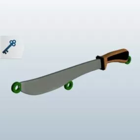 Machete 3d model
