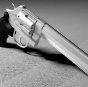 Gun Magnum Revolver 3d model