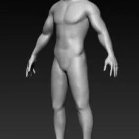 Men Base Mesh 3d model
