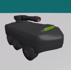 Mammoth Police Car 3d model