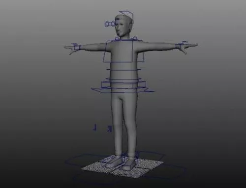 Super Warrior Man Character 3d model