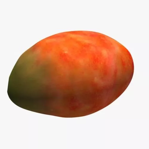 Red Mango 3d model Red Mango 3d model