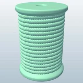 Manila Rope 3d model