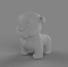 Maq Rubble Dog 3d model