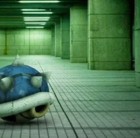 Mario Blue Shell Character 3d model