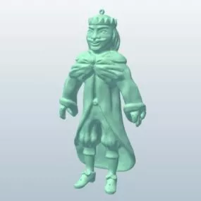 Marionette King Sculpture 3d model