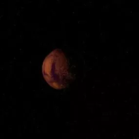 Mars Planet 3d model