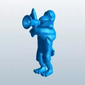 Mascot Crow 3d model