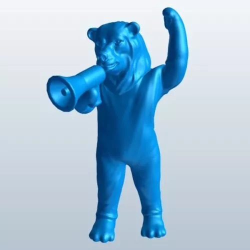 Old Teddy Bear 3d model