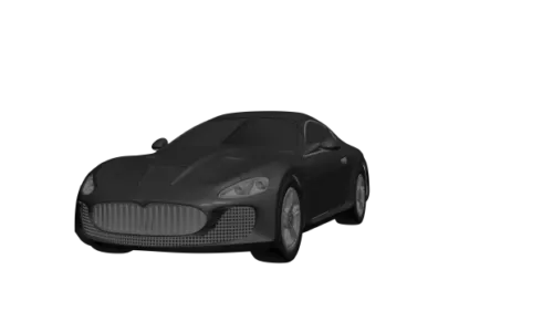 Maserati Gt Car V2 3d model Maserati Gt Car V2 3d model