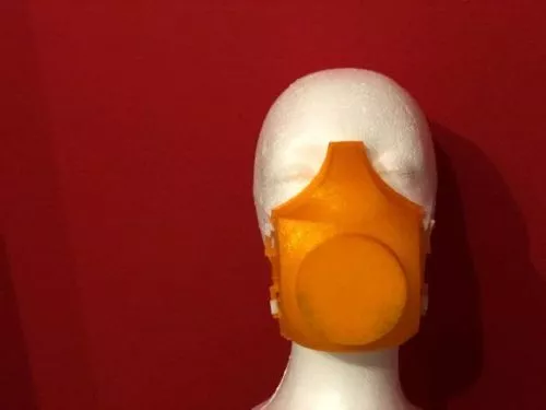 Plastic Mask With Filter 3d model Plastic Mask With Filter 3d model
