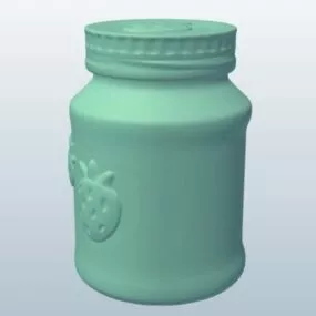 Mason Bottle 3d model
