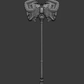 Maul Goat Weapon 3d model