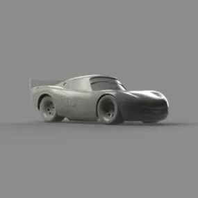 Lightning Car 3d model
