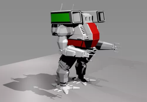 Robot Toy Dalek 3d model