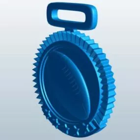 Medal Football 3d model