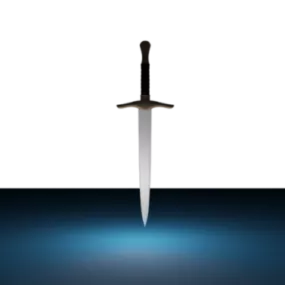 Medieval Short Dagger 3d model