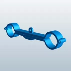 Medieval Handcuffs 3d model