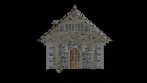 Detach House 3d model