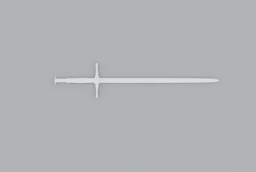 Game Sword Straight Sword 3d model