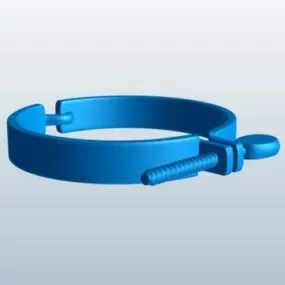 Medieval Neck Collar Printable 3d model