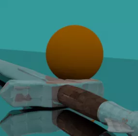 Medieval Old Sword 3d model