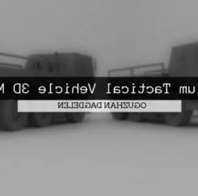Tactical Vehicle Medium Size 3d model