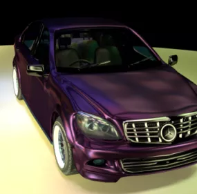 Car Mercedes C Class 3d model