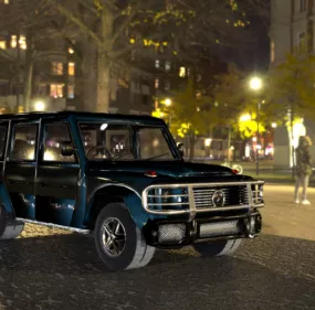 Mercedes G Class Car 3d model