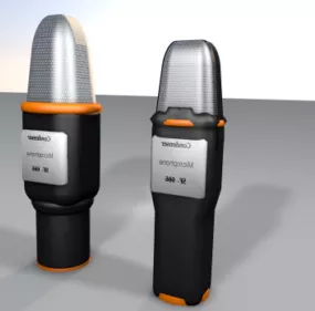 Studio Microphones Sf-666 3d model