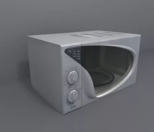 Paint Brush Roll 3d model
