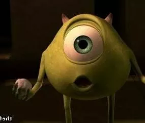Mike One Eye Character 3d model