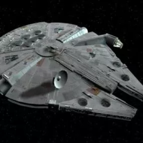 Millennium Spaceship 3d model