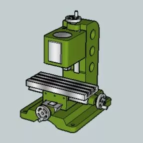 Milling Machine 3d model