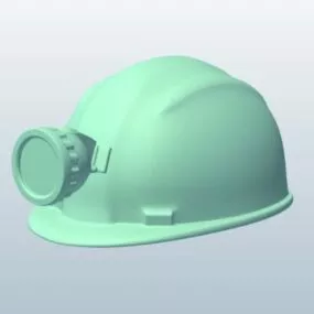 Miners Helmet 3d model