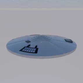 Mini Ufo 3d model