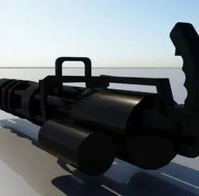 Minigun 3d model