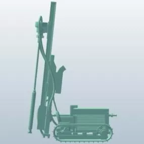 Mining Hydraulic Truck 3d model