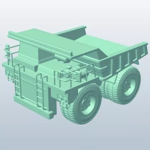 Mining Truck 3d model Mining Truck 3d model