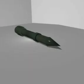 Missile Lowpoly Weapon 3d model