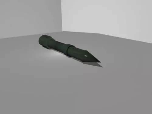 Chinese Df21 Missile 3d model