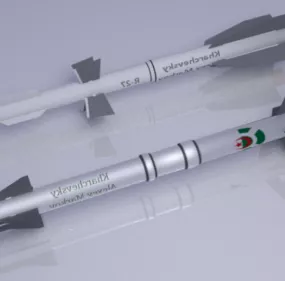Russian Missiles Rockets 3d model
