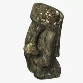 Moai Statue 3d model