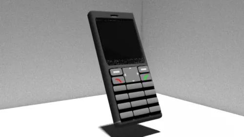 Vintage Mobile 3d model Vintage Mobile 3d model