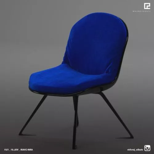 Modern Armchairs 3d model Modern Armchairs 3d model
