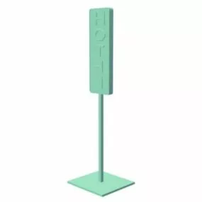 Hotel Steel Sign 3d model