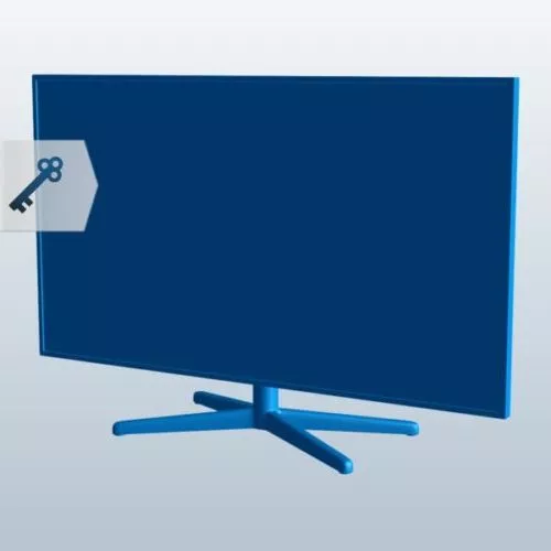 Modern Television 3d model Modern Television 3d model
