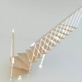 Modern Stairs Design 3d model