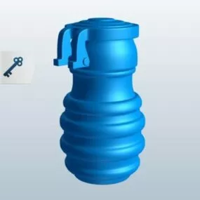 Salt Shaker 3d model