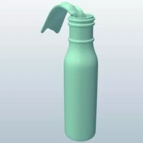 Molotov Cocktail Bomb 3d model
